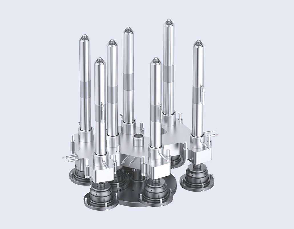 Multi hole needle valve hot runner system